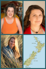 New Zealand Romance Authors Esme Brett, Courtney Clark Michaels, and Stephanie Ruth