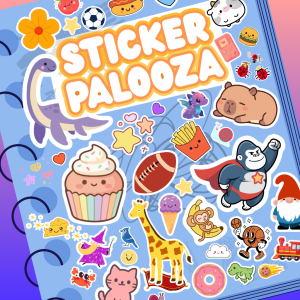 Sticker-Palooza (ages 5+) image