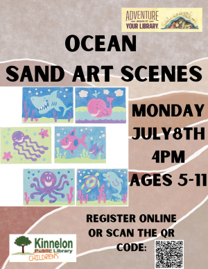 07/08/2024 Adventure Begins at Your Library: Ocean Sand Art Scenes