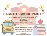 Back to School Party