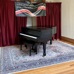 grand piano located in the Art Gallery