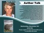 Author Talk Flyer