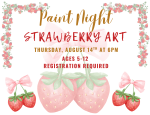 Strawberry Paint Night
