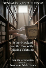 flyer with program title and date