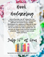 Book Bedazzling 