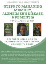 Steps to Managing Memory, Alzheimer’s Disease, & Dementia w/Dr. Andrew Budson