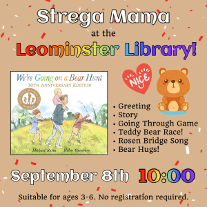 Strega Mama Presents We're Going On a Bear Hunt! The Kate and Bill Holloway Monthly Interactive image