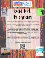 make a disasterpiece! pick up a canvase june 15-18