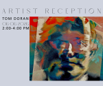 reception for artist tom doran, June 6, 2-4:30pm