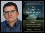 copy of the book cover and a headshot photograph of Gregory E. O'Malley