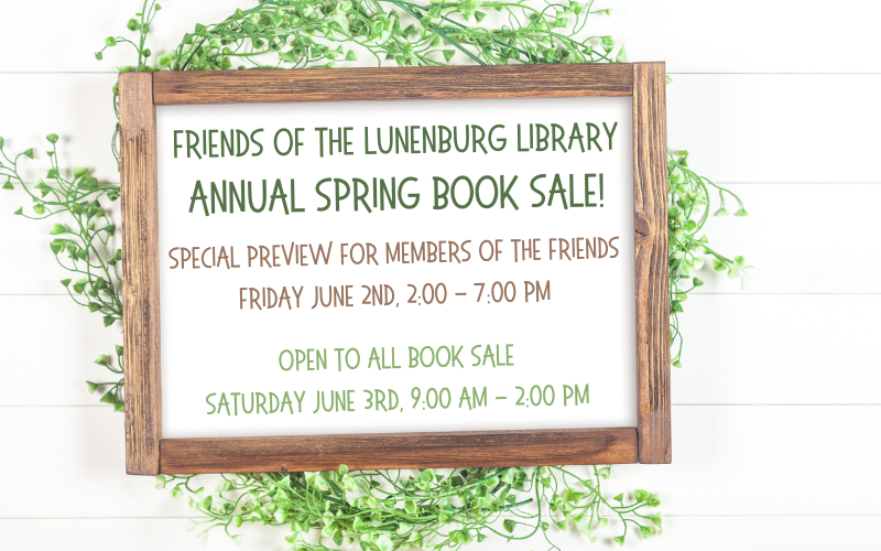 June 2023 Events Lunenburg Public Library