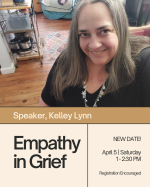 Speaker Kelley Lynn with text describing the event details.