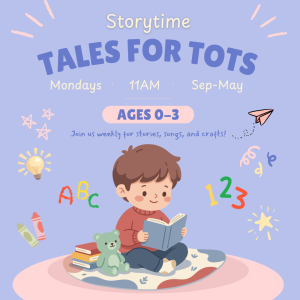 Tales for Tots (Storytime for ages 0-3) image