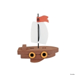 Floating Foam Pirate Ship Take-and-Make Craft Kit