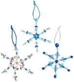 Beaded Snowflake Take-and-Make Craft Kit