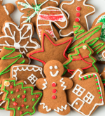 Gingerbread cookies.