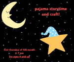 A moon and star wearing a nightcap