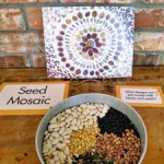 Seed mosaic Butterfly