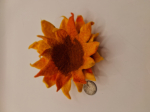 Wet Felted Sunflower made by Cindy Kennelly
