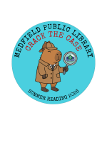 Detective Capybara with Summer Reading 2026 theme: Crack the Case