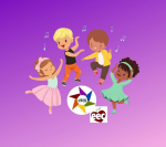 Children are moving, grooving, and learning.