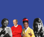 Image of Maya Angelou, Billy Collins, Amanda Gorman, and Sylvia Plath