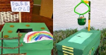 Handmade trap designed to catch a leprechaun