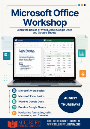 Microsoft Office Workshop: Navigating formatting, cells, commands, and formulas image