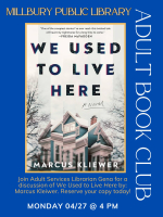 Adult Book Club April 27, 2026 at 4:00 PM