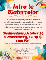 Intro to Watercolor 