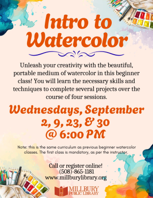Intro to Watercolor image