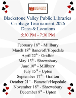 Cribbage Tournament List for 2026