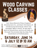 Woodcarving Class