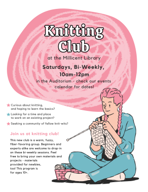 Knitting Club image