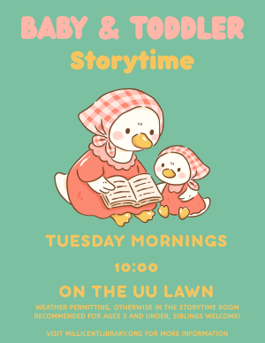 Baby and Toddler Storytime image