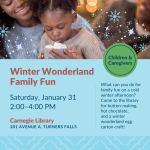 A mother and daughter drinking hot chocolate from mugs with steam rising.