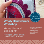 Embroidered handwarmer