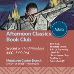 Afternoon Classics Book Club at Montague Center Branch Fahrenheit 451
