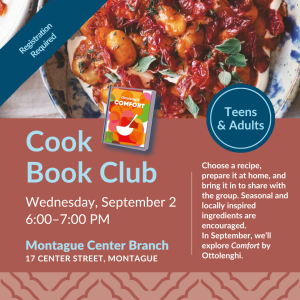 Cook Book Club: Comfort by Ottolenghi image