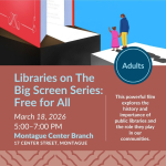 Grown up and child walking towards a huge (building sized) open book.