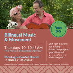 Two humans looking at each other  and smiling, with trees in the background.