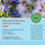 Pollinator Pals Storytime Summer Series 2026.