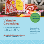 Handmade cards covered in heart stickers.