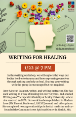 Writing for Healing Flyer 