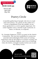 corrected poetry circle flyer