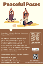 Peaceful Poses Flyer