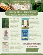 Morning Book Discussion 2025 Flyer 