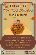 Wine Cork Pumpkins Flyer 