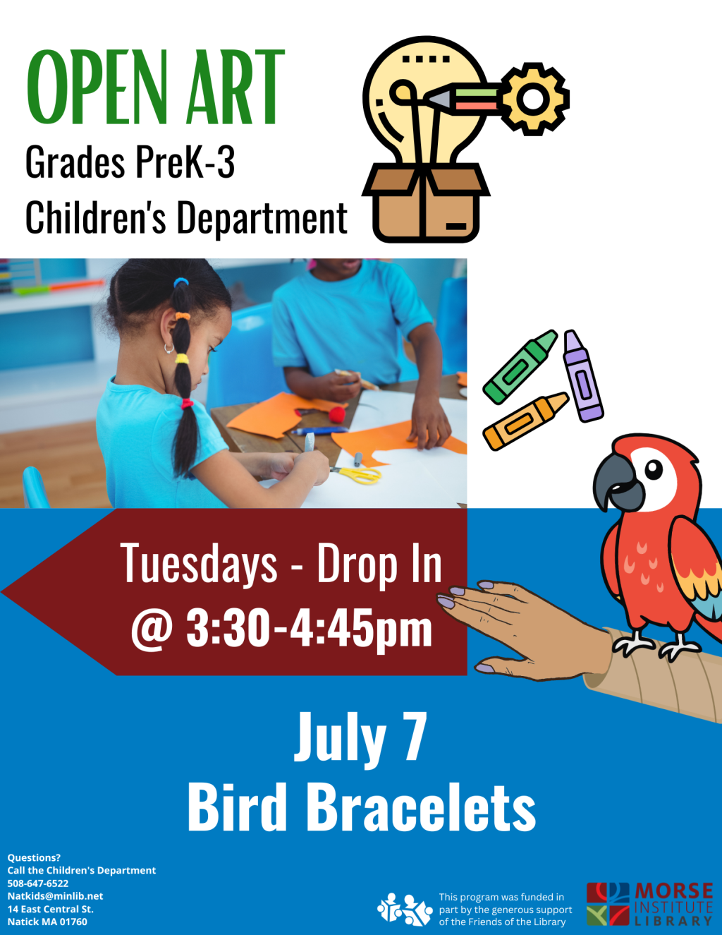 Open Art: Bird Bracelets