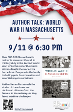Author Talk: World War II Massachusetts Flyer 